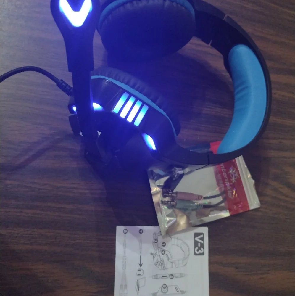 V3 Hunterspider Gaming Headset (PS4, Xbox One, Laptop,PC) Good Condition